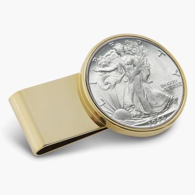 The Year Of Your Birth Half Dollar Money Clip