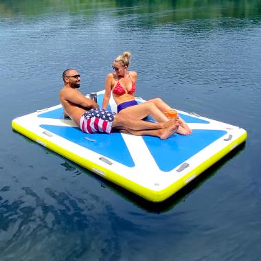 The Inflatable Floating Dock