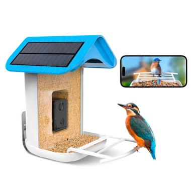 The Video Streaming Solar Bird Feeder