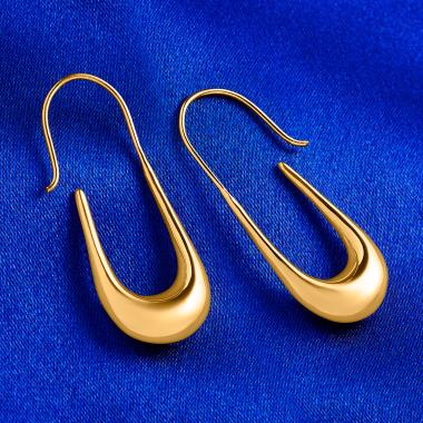 The Ancient Empress' Crescent Earrings