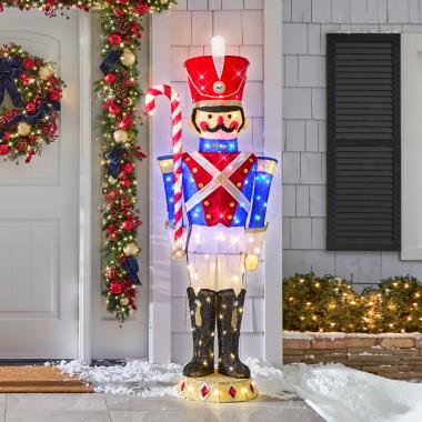 The 6' Twinkling Nutcracker Soldier