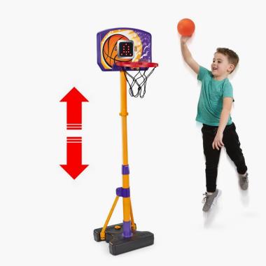 The Grow With Me Basketball Hoop
